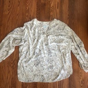 Snakeskin shirt